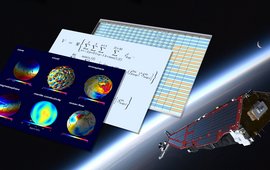 Data from the three Swarm satellites are used to derive global magnetic field models such as the core and crust fields, and conductivity maps of the mantle for the study of Earth’s interior.