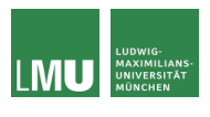 Logo of the Ludwig Maximilians University Munich