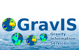 Gravis Logo (Ocean in the background)