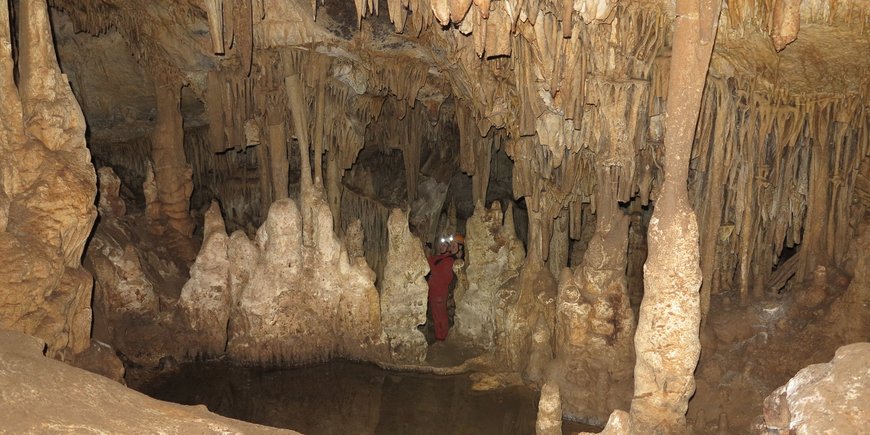 Untersuchung der Chil Ustin Höhle