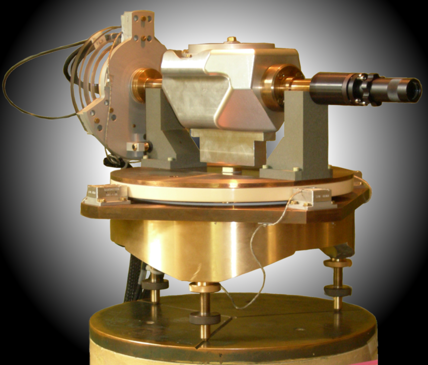 Bild des Fluxgate Magnetometer GAUSS (Geomagnetic AUtomated SyStem)