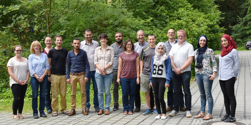 Participants of the PALEX summer school 2016 at the GFZ in Potsdam