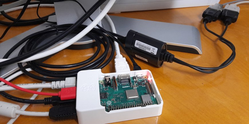 Raspberry Pi - USB-2-serial adapter controlling VFSM