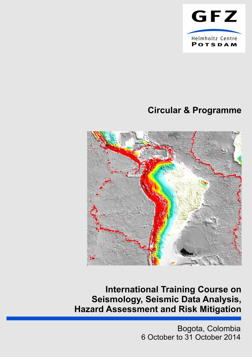 Deckblatt_Int.trainingskurse_Seismologie2014