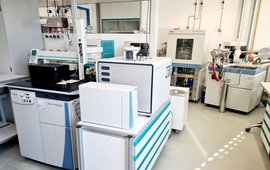 Labor für stabile Isotope (Sedimente und Wasser)