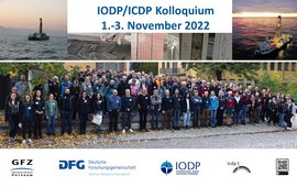 Gruppenbild des ICDP/IODP Kolloquiums